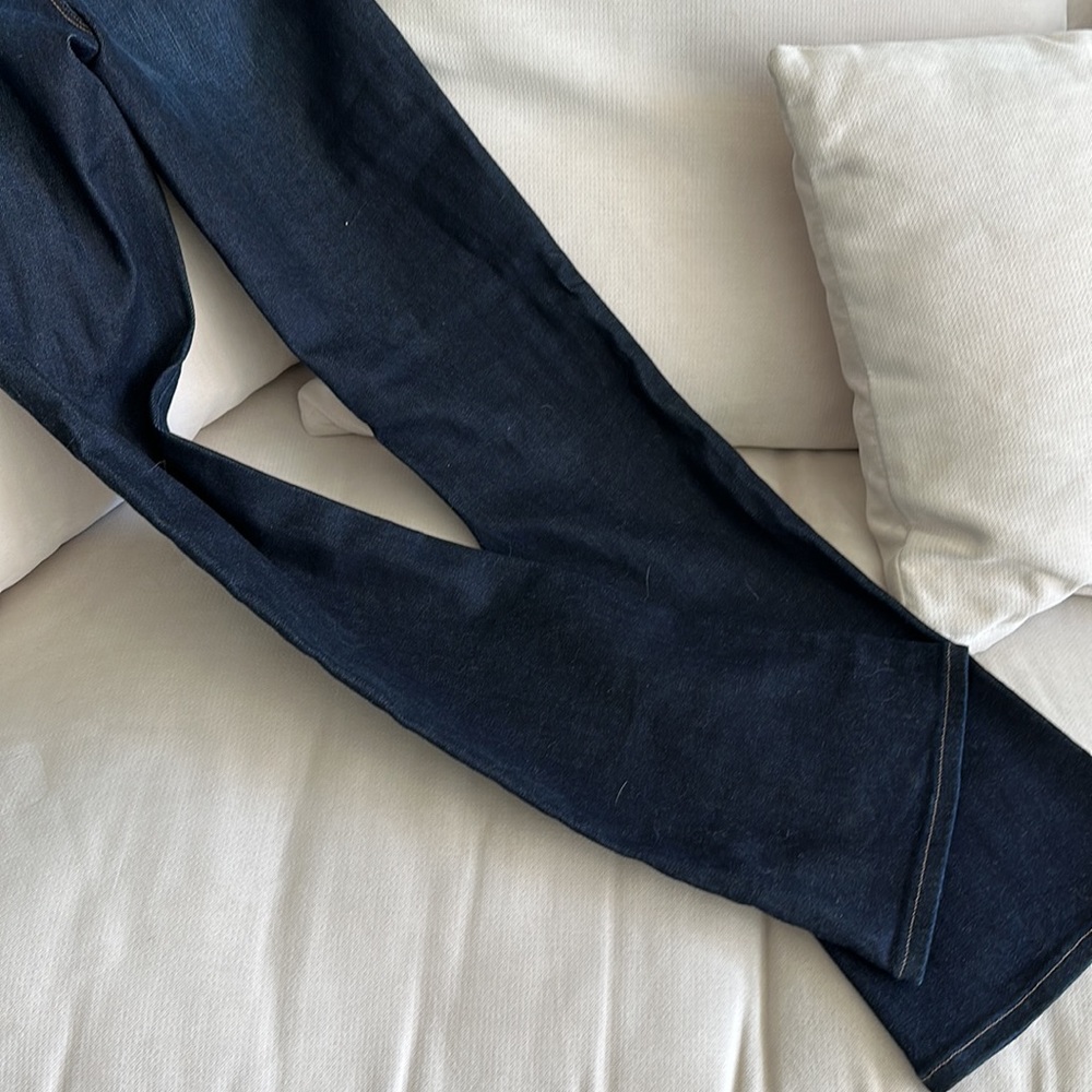 White House, Black market, women’s boot dark denim jean, size 4, like new!! - Picture 4 of 11
